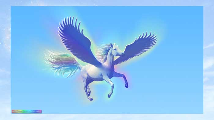Pegasus in Flight