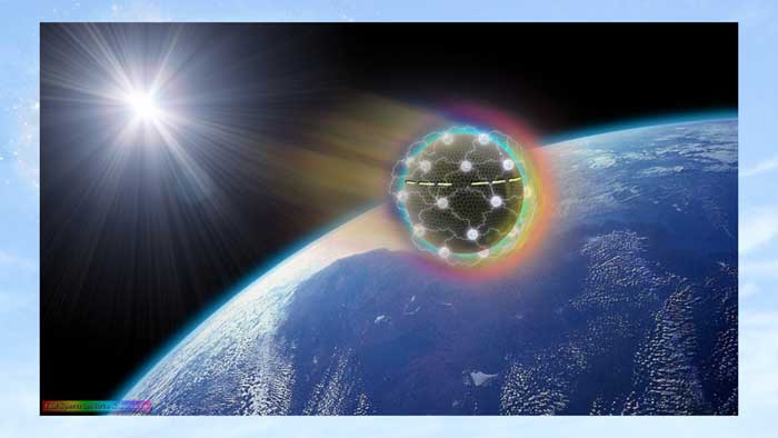 Samship enters Earth atmosphere
