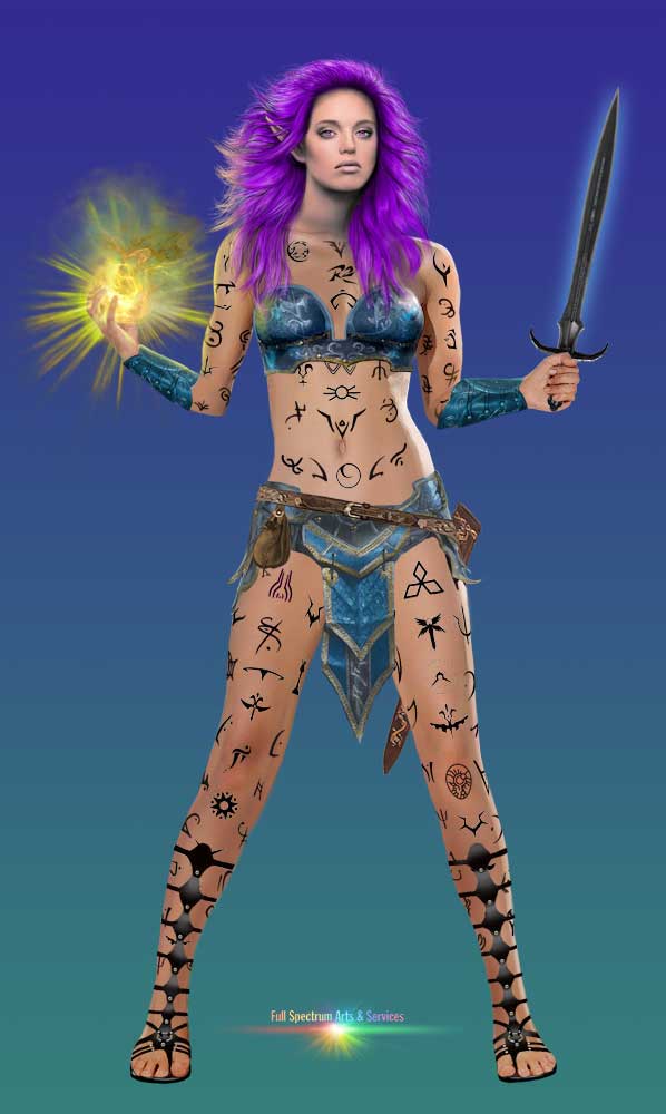 Virtual Riana full view