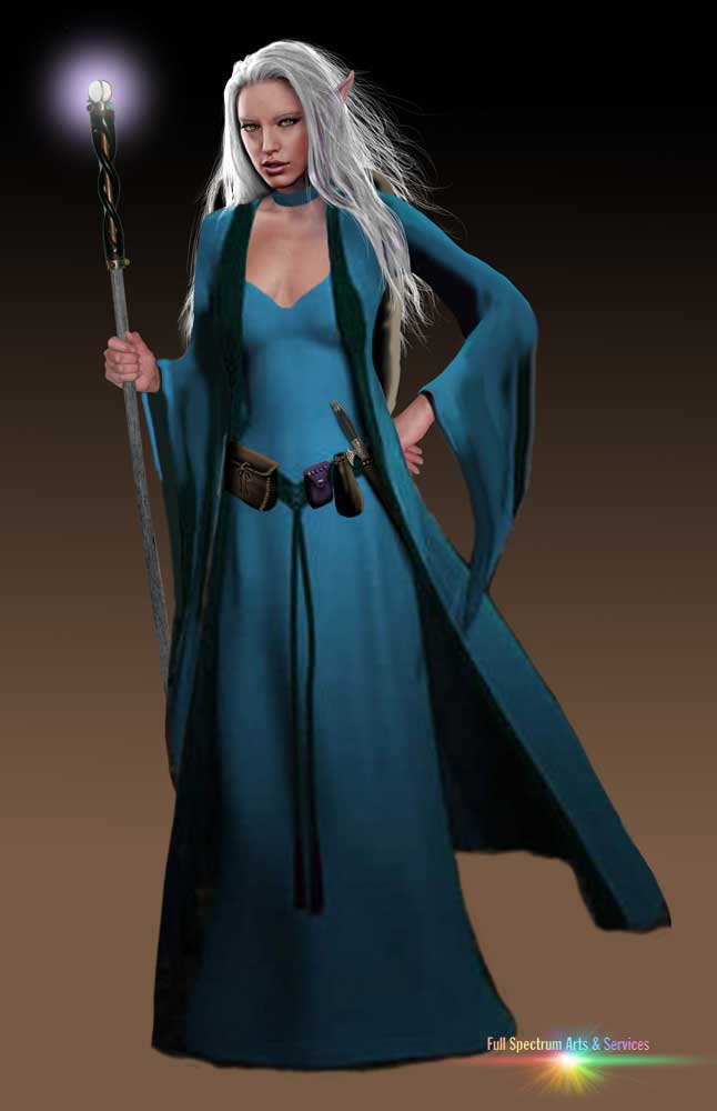 Katrina Annwyn Thorindal the mage (Riana's twin sister)