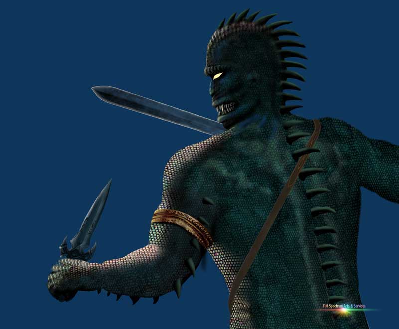 Reptilian Warrior