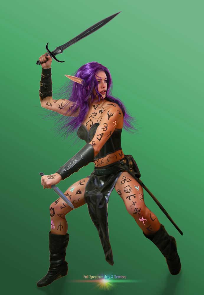 Warrior Mage Riana